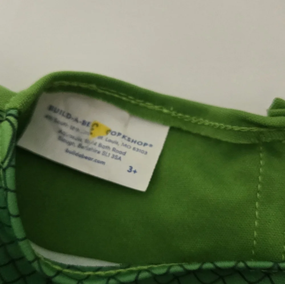 Build A Bear  PJ Mask Bear Plush Stuffed Animal & Outfit No Longer Makes Noise